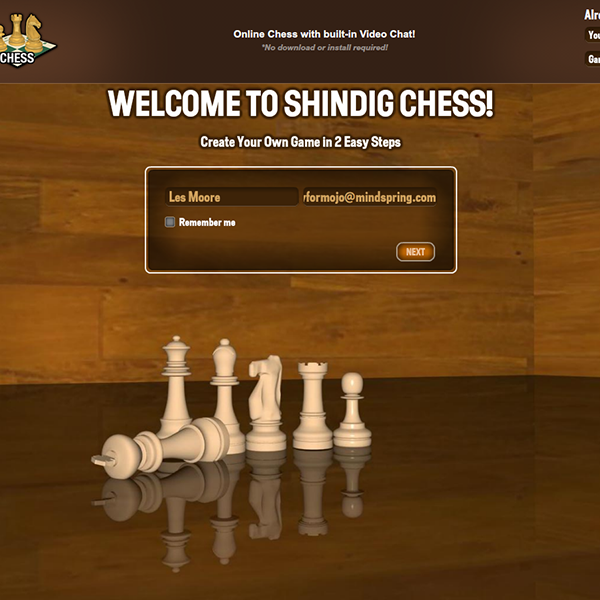 Shindig Interface-Click to Download