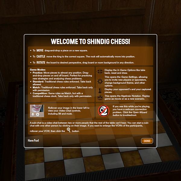 Shindig Interface-Click to Download